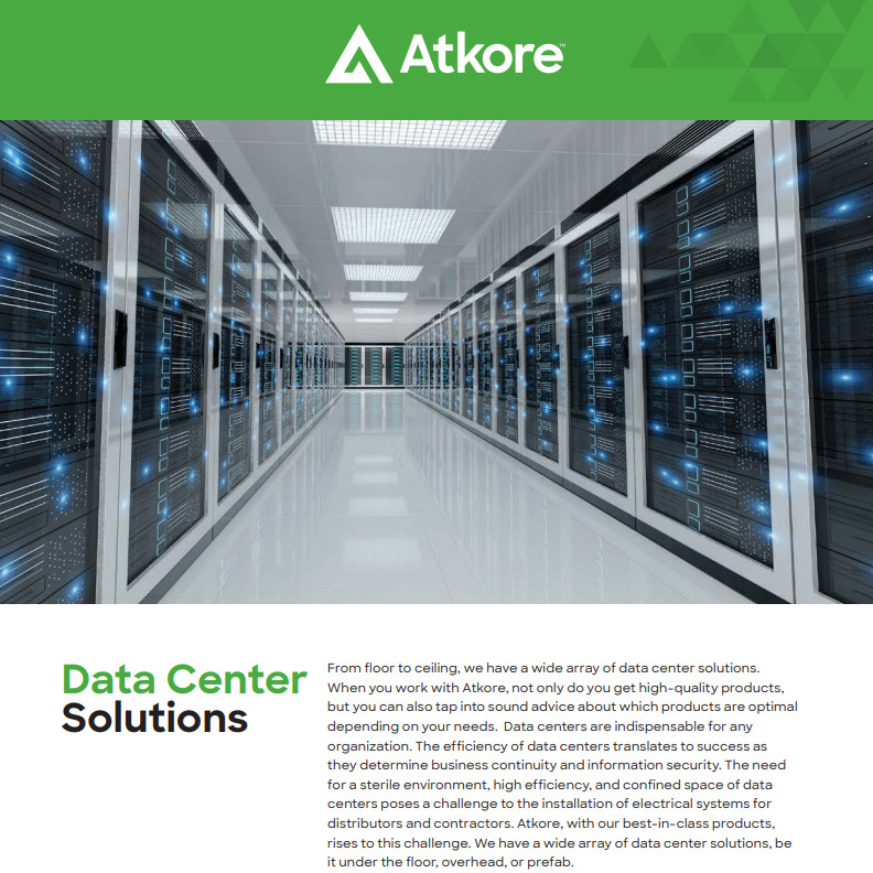 Data Center Solutions Line Card cover