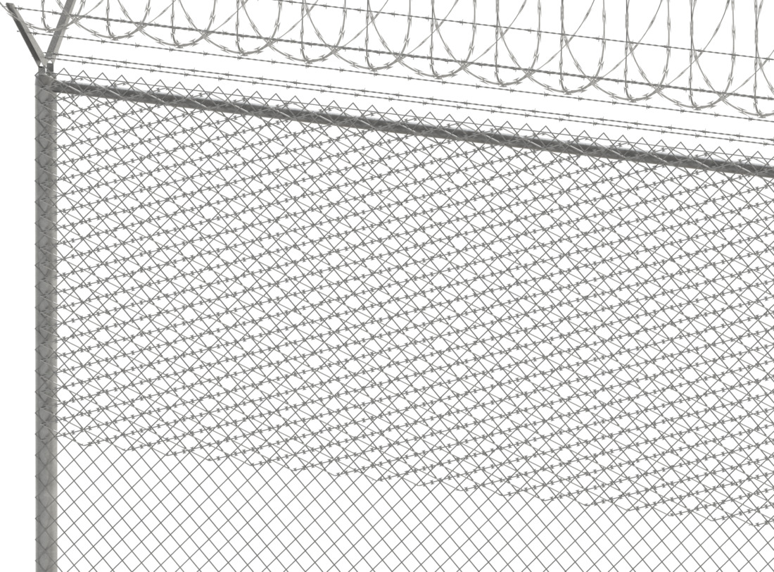 Razor Ribbon Mesh Panels