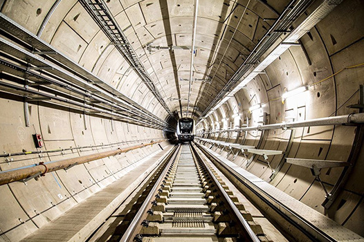Metal Framing and Cable Management in Rail Transportation Subway