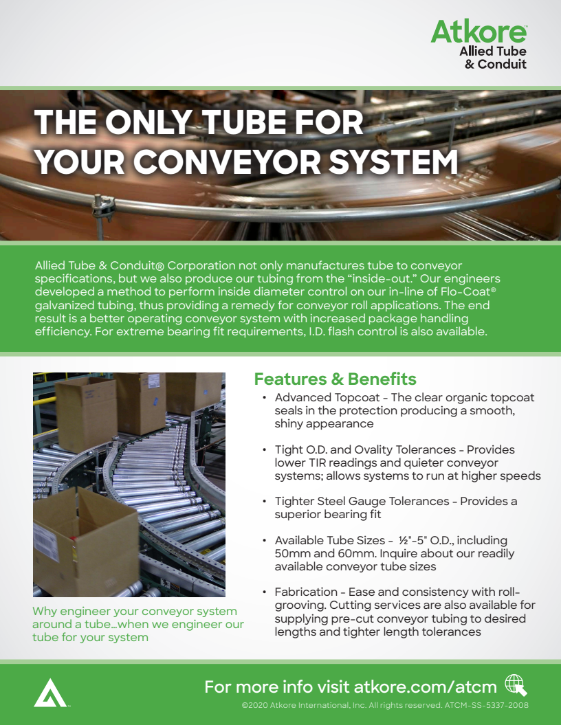 Atkore Allied Tube & Conduit Flyer Cover