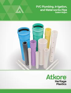 PVC Plumbing Pipe Catalog (East)