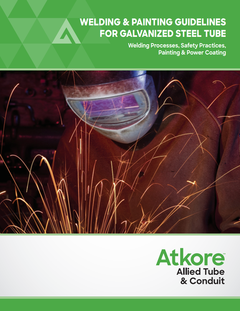 Atkore Welding & Painting Guidelines for Galvanized Steel Tube Cover