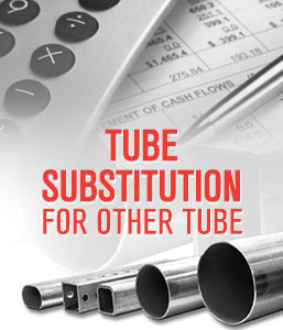 Tube Substitution for Other Tube