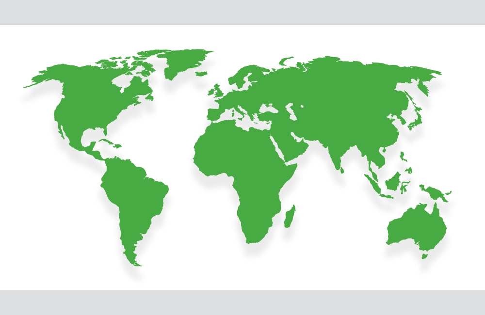 world map globe mercator