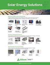 Atkore Solar Energy Solutions Line Card